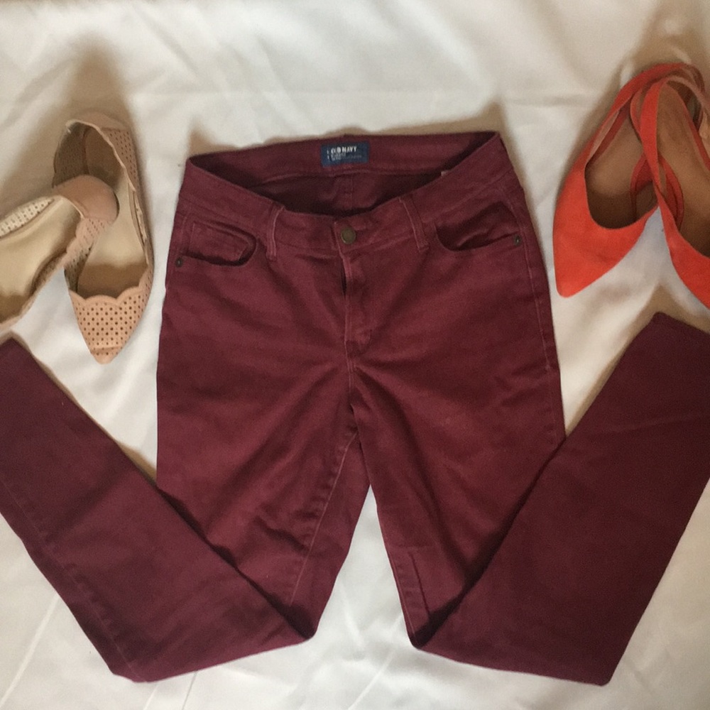 Old Navy Mid-Rise Rockstar Pants